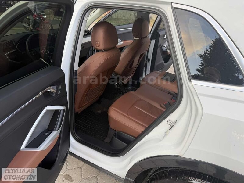 2021 AUDİ Q3 35TFSİ HBRİT BOYASIZ+CAM TAVAN+TABA+90binKM 7