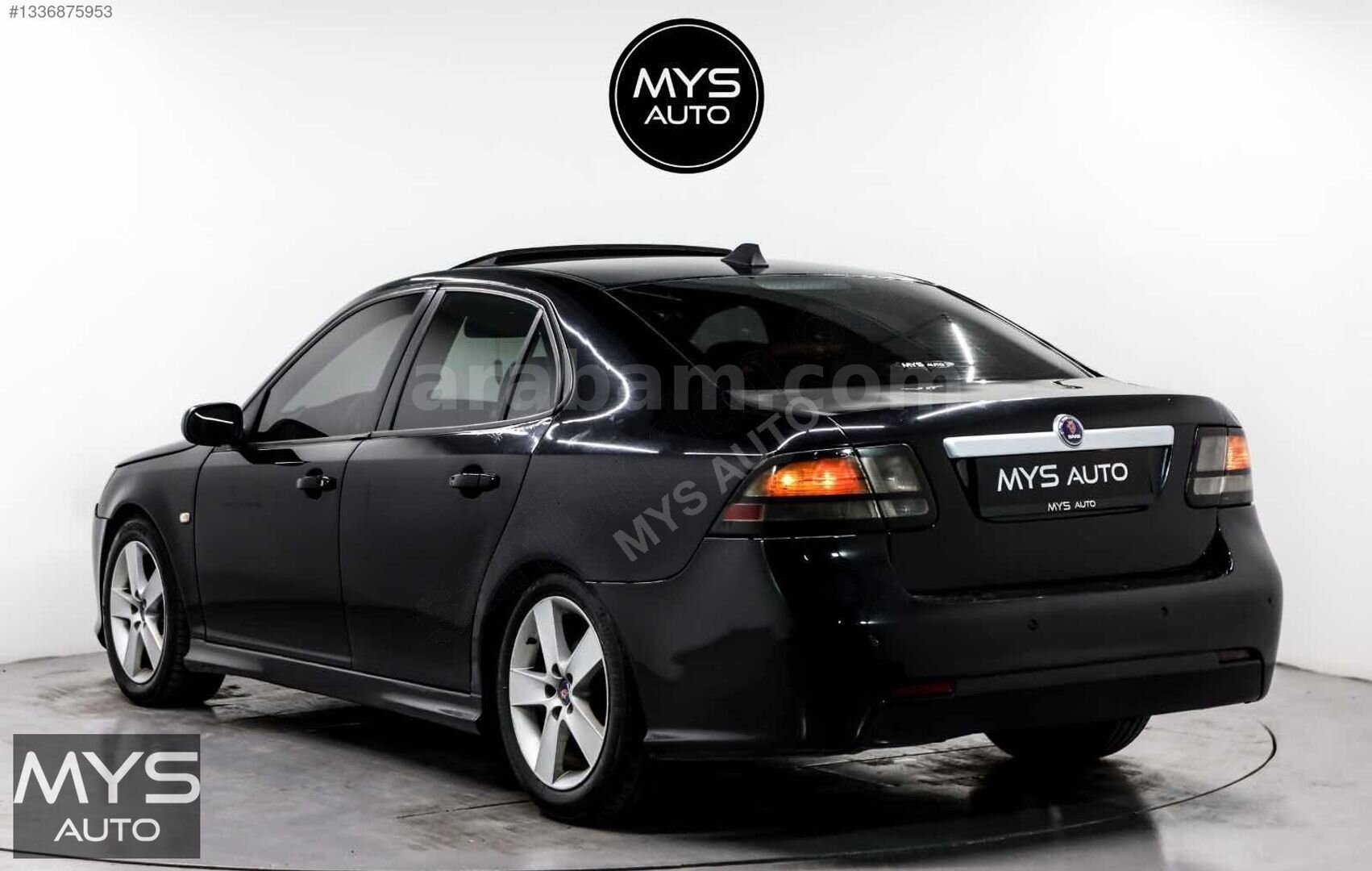 Galeriden Saab 9-3 1.9 TiD Vector 2008 Model İstanbul 429.000 km Siyah 6