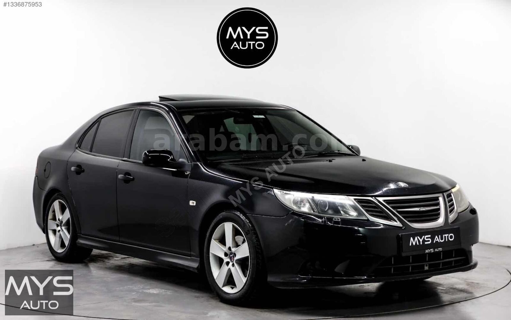 Galeriden Saab 9-3 1.9 TiD Vector 2008 Model İstanbul 429.000 km Siyah 3