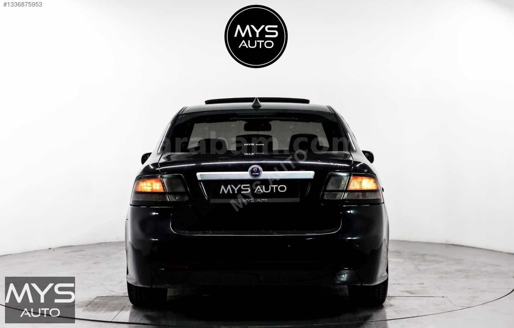 Galeriden Saab 9-3 1.9 TiD Vector 2008 Model İstanbul 429.000 km Siyah 7