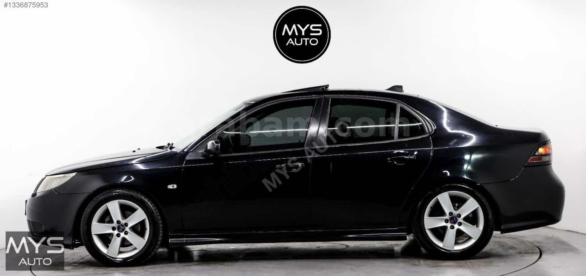 Galeriden Saab 9-3 1.9 TiD Vector 2008 Model İstanbul 429.000 km Siyah 5