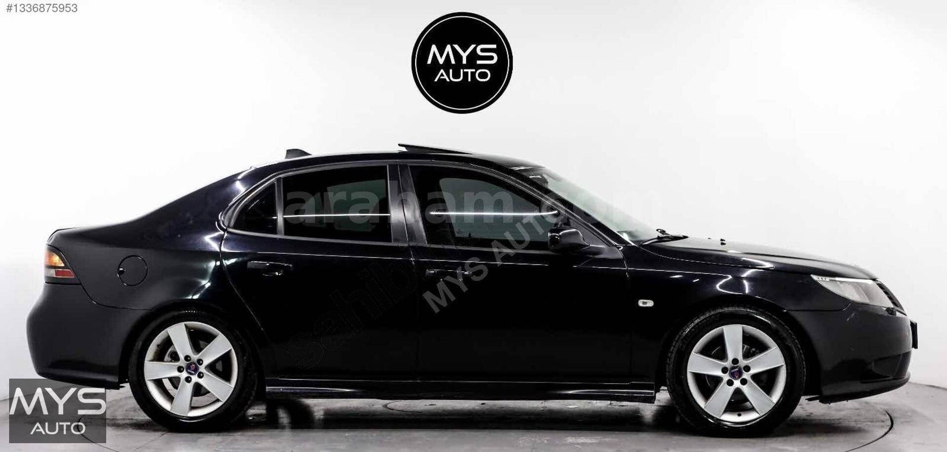 Galeriden Saab 9-3 1.9 TiD Vector 2008 Model İstanbul 429.000 km Siyah 4