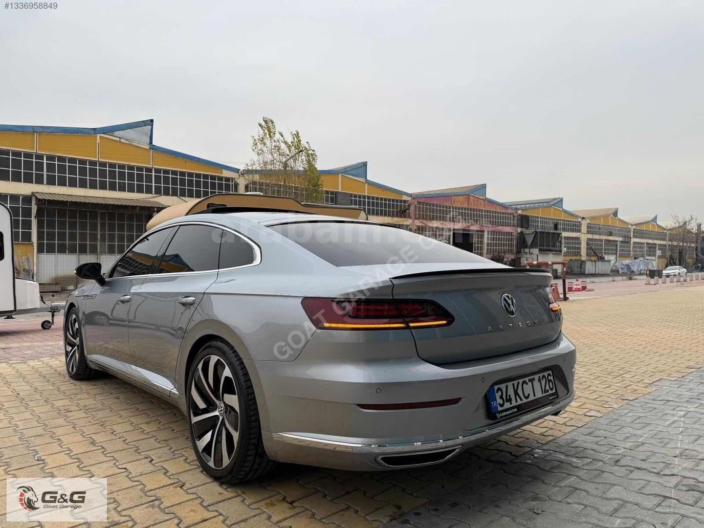 Galeriden Volkswagen Arteon 1.5 TSI R Line 2018 Model Konya 179.800 km Gri 5