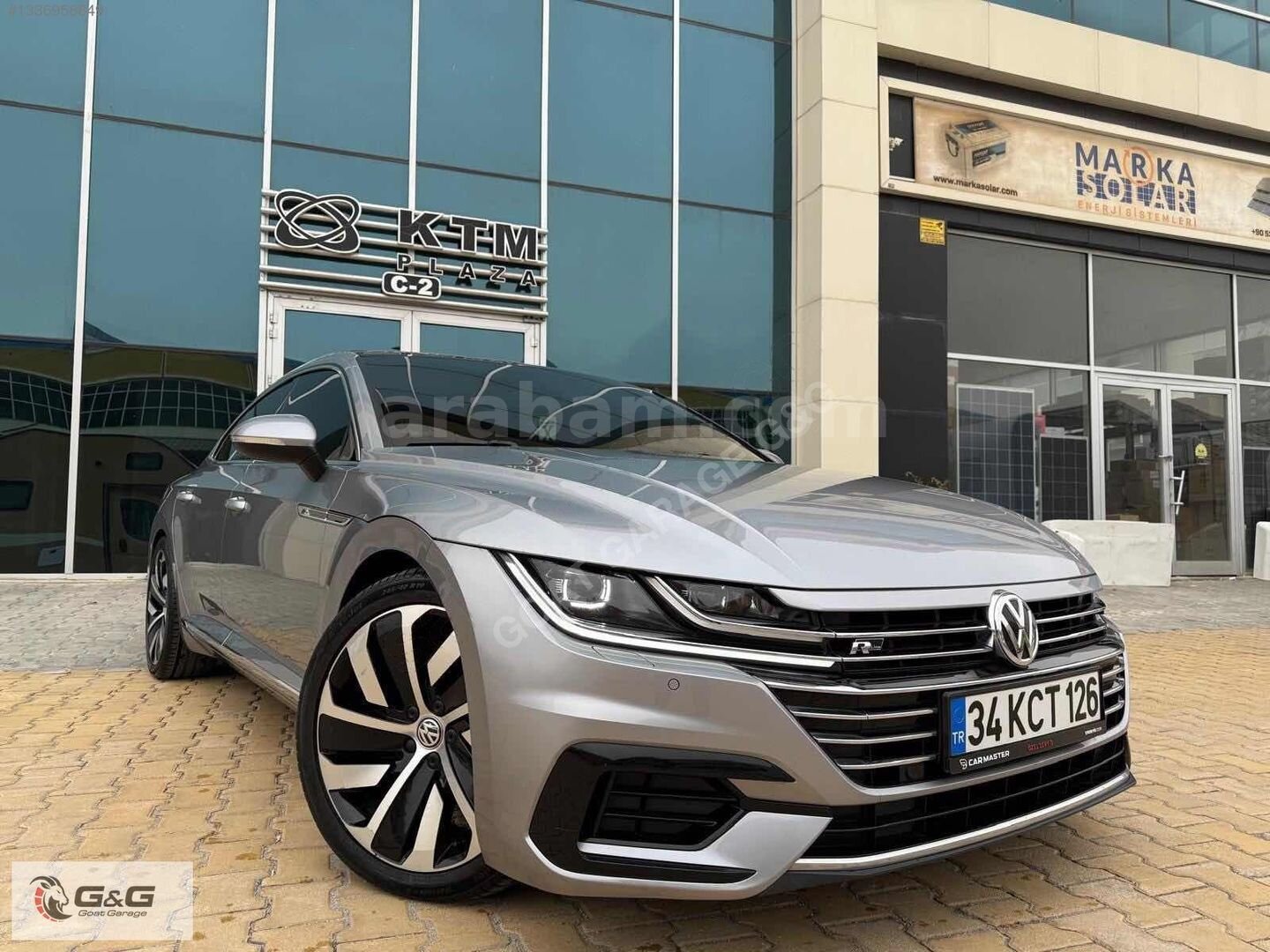 Galeriden Volkswagen Arteon 1.5 TSI R Line 2018 Model Konya 179.800 km Gri 2