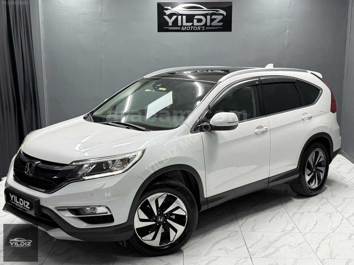 YILDIZ MOTOR'S- 2016 MODEL HATASIZ HONDA CR-V CAM TAVAN 3