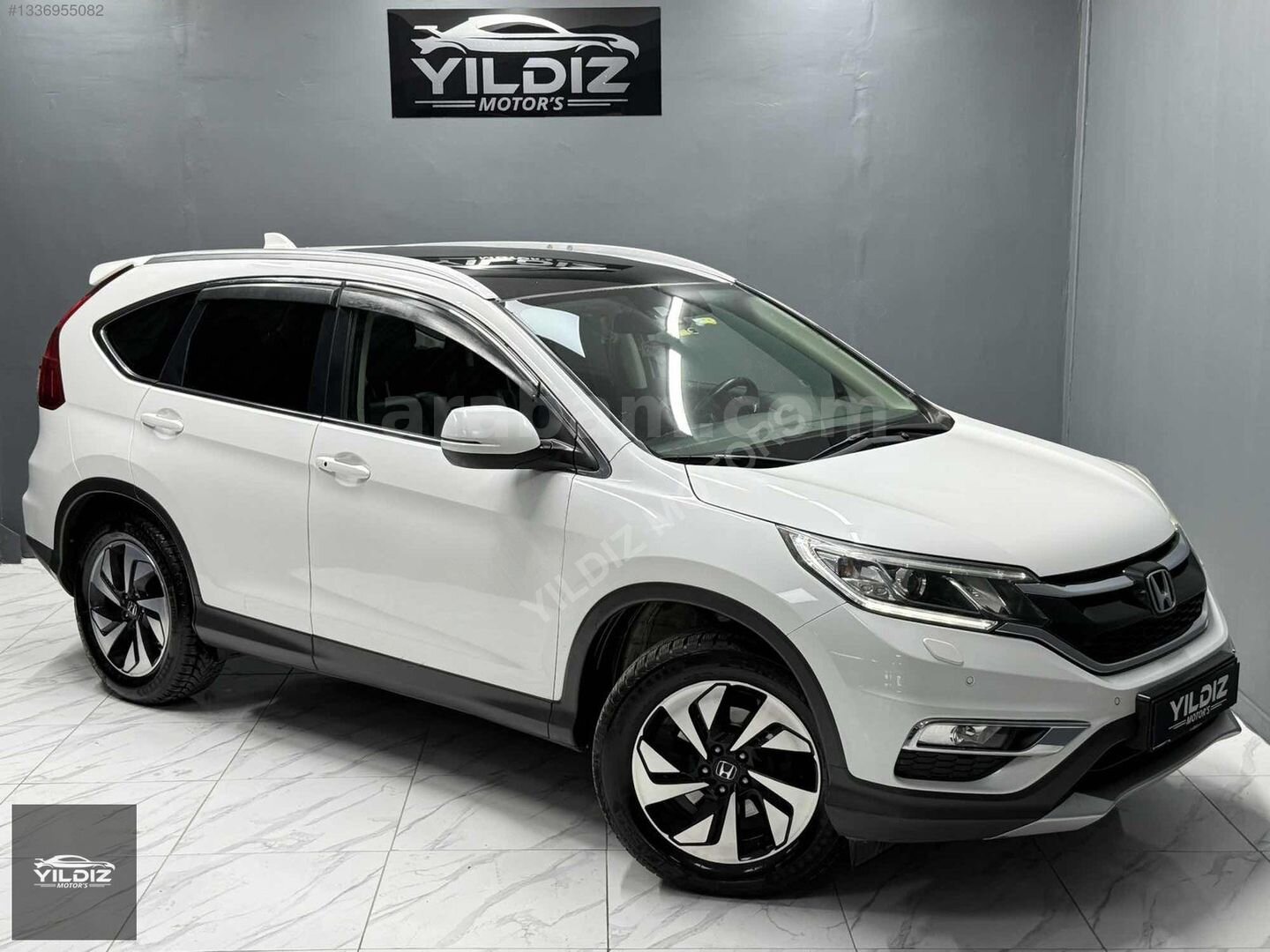 YILDIZ MOTOR'S- 2016 MODEL HATASIZ HONDA CR-V CAM TAVAN 5