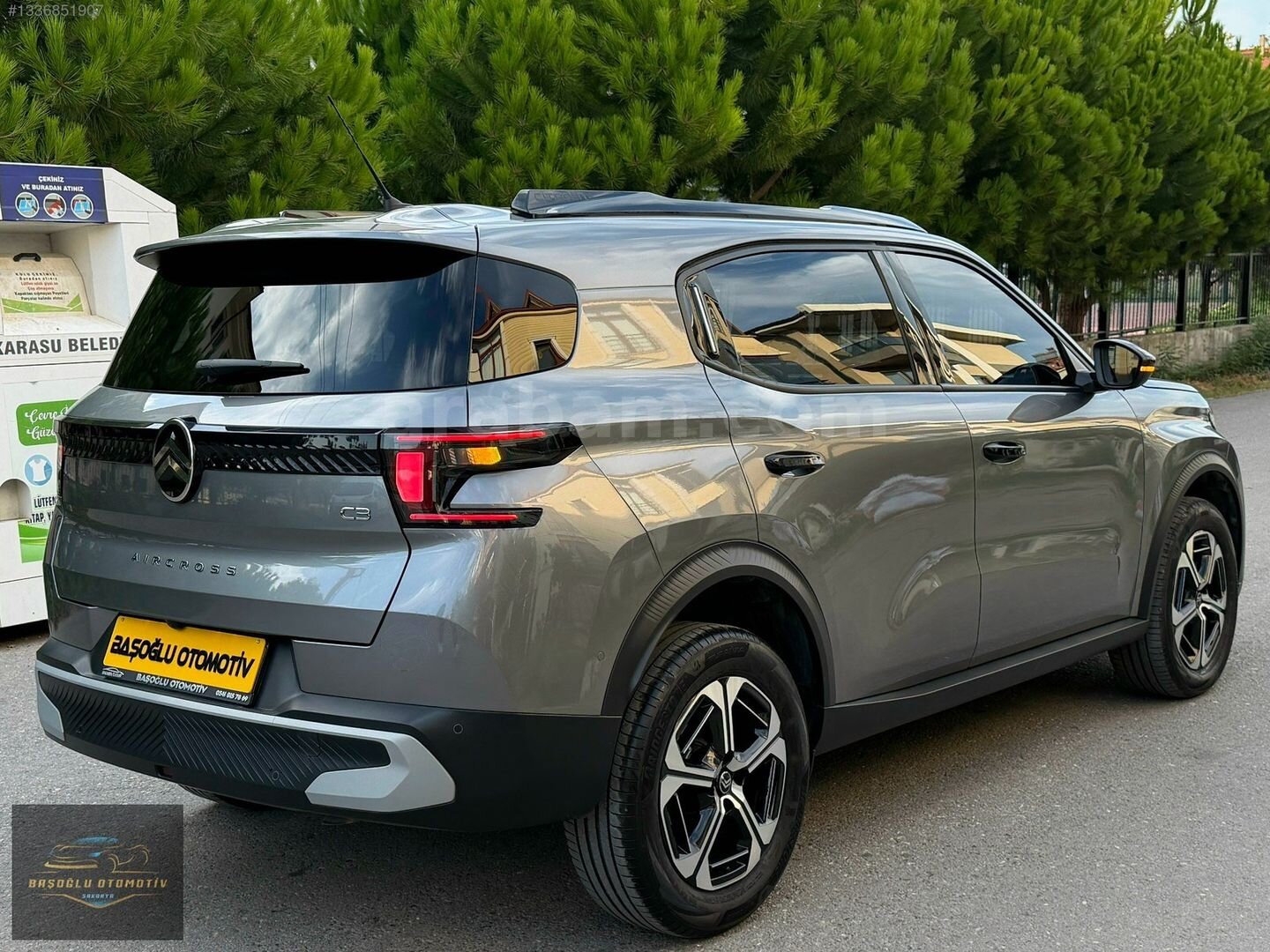 Galeriden Citroen C3 Aircross 1.2 Hybrid Max 2025 Model Sakarya 11.000 km Gri 7