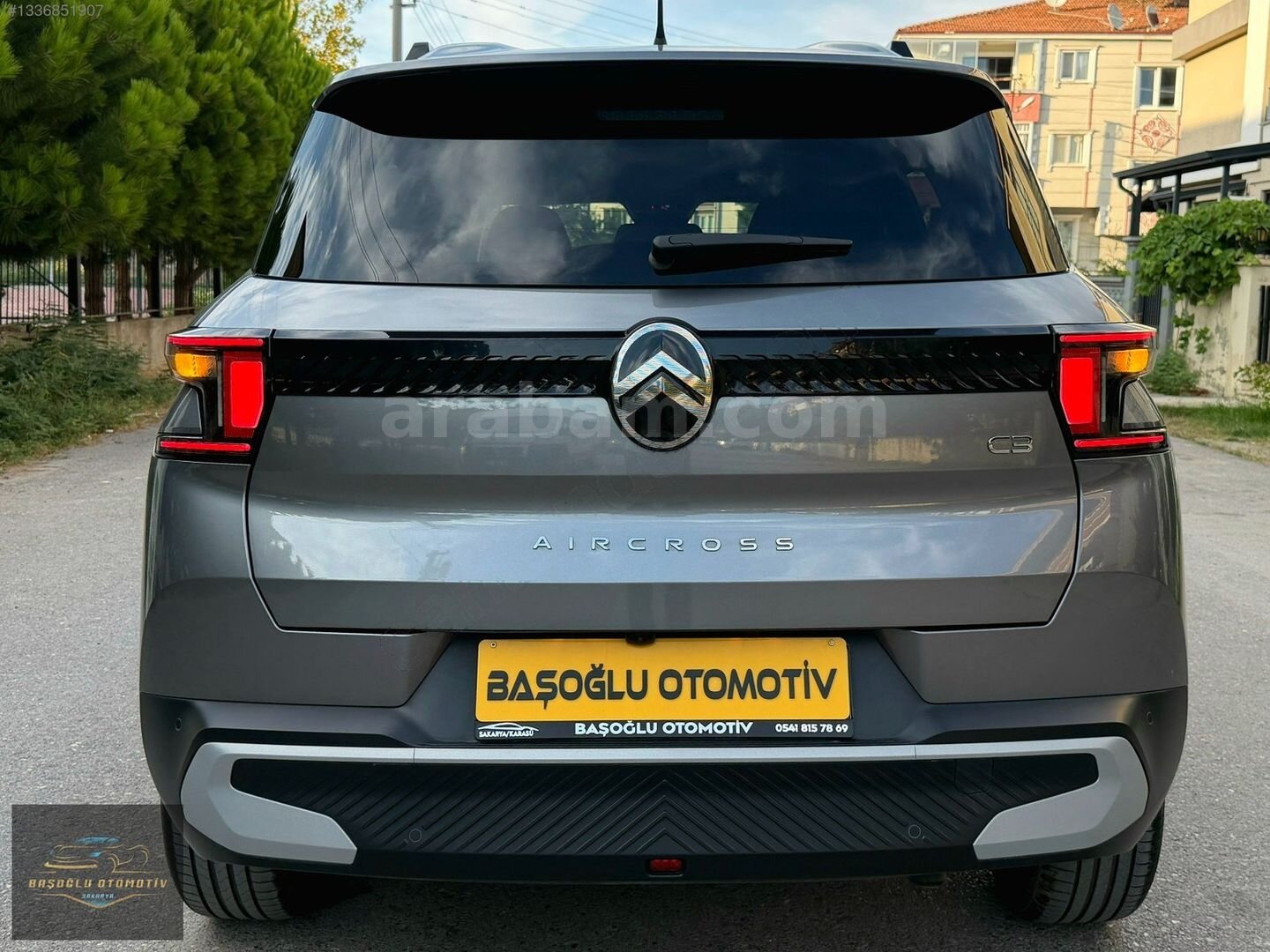 Galeriden Citroen C3 Aircross 1.2 Hybrid Max 2025 Model Sakarya 11.000 km Gri 6