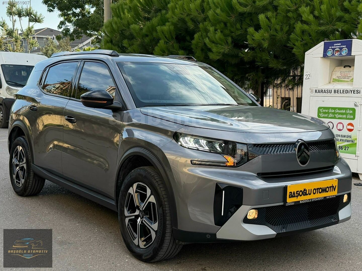 Galeriden Citroen C3 Aircross 1.2 Hybrid Max 2025 Model Sakarya 11.000 km Gri 2