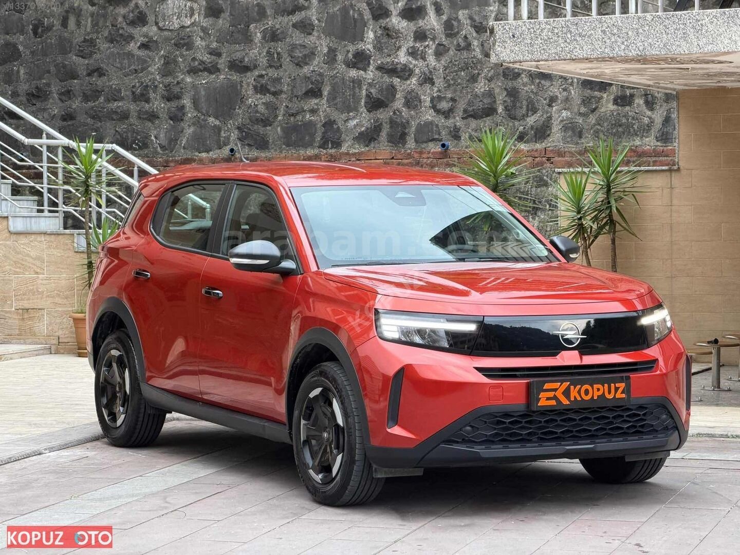 Galeriden Opel Frontera 1.2 Hybrid Edition 2025 Model Rize 10.000 km Turuncu 7