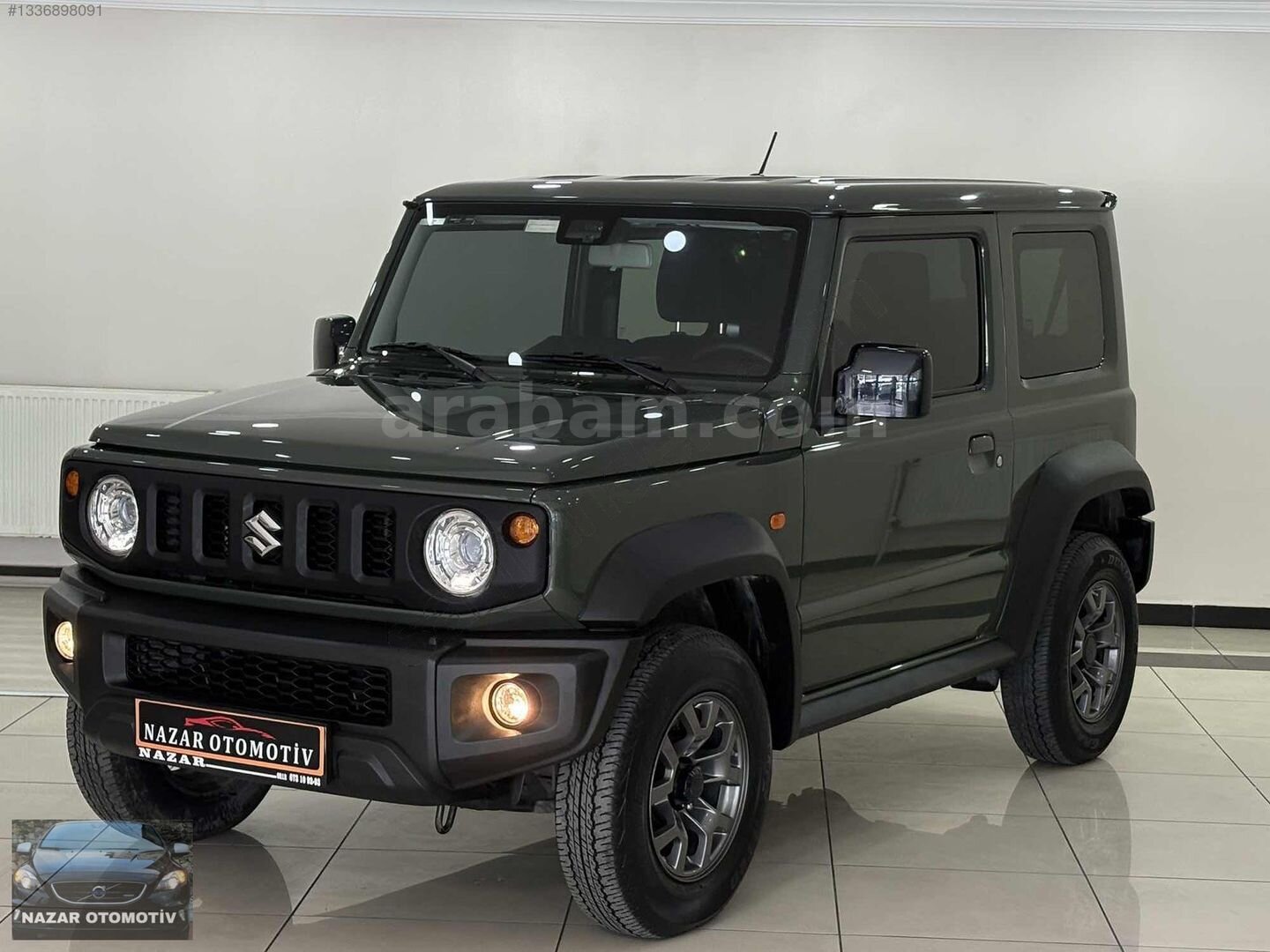 Galeriden Suzuki Jimny 1.5 GLX 2022 Model İstanbul 52.000 KM Yeşil