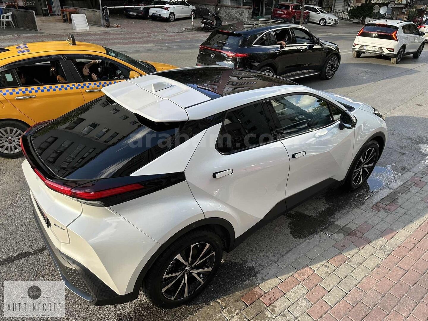 AUTO NECDET DEN 2025 C-HR 1.8 HYBRİD PASSİON HATASIZ BOYASIZ 7