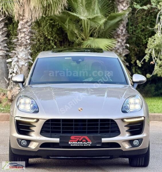 SARIKAYADAN 2017 PORSCHE MACAN 252 HP TURBO JANT/SERVİS BAKIMLI