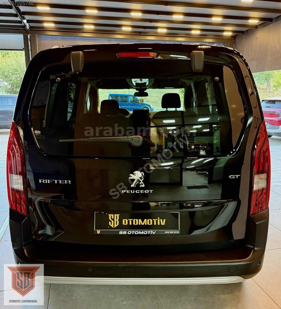 Galeriden Peugeot Rifter 1.5 BlueHDI GT 2023 Model Bursa 88.000 km Siyah 7