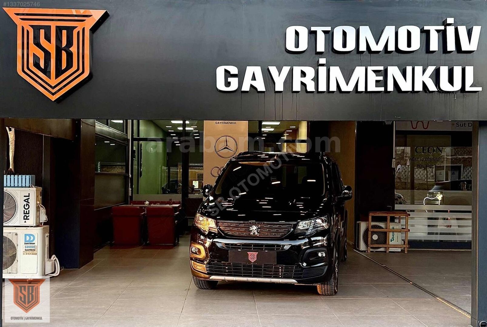 Galeriden Peugeot Rifter 1.5 BlueHDI GT 2023 Model Bursa 88.000 km Siyah 1