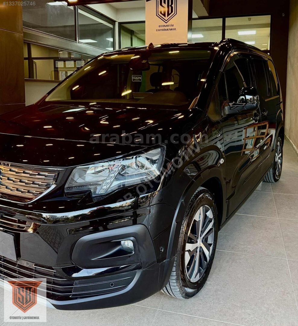 Galeriden Peugeot Rifter 1.5 BlueHDI GT 2023 Model Bursa 88.000 km Siyah 3