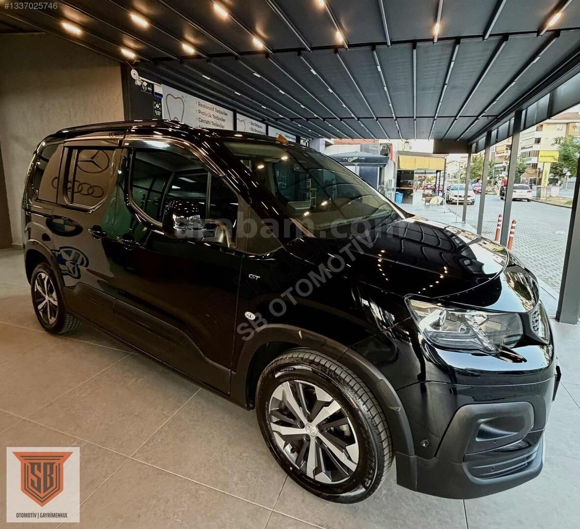 Galeriden Peugeot Rifter 1.5 BlueHDI GT 2023 Model Bursa 88.000 km Siyah 5