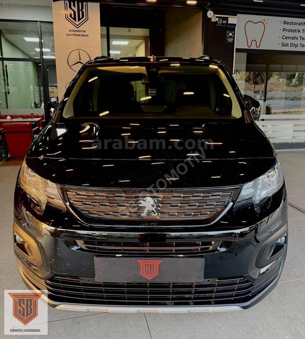 Galeriden Peugeot Rifter 1.5 BlueHDI GT 2023 Model Bursa 88.000 km Siyah 2