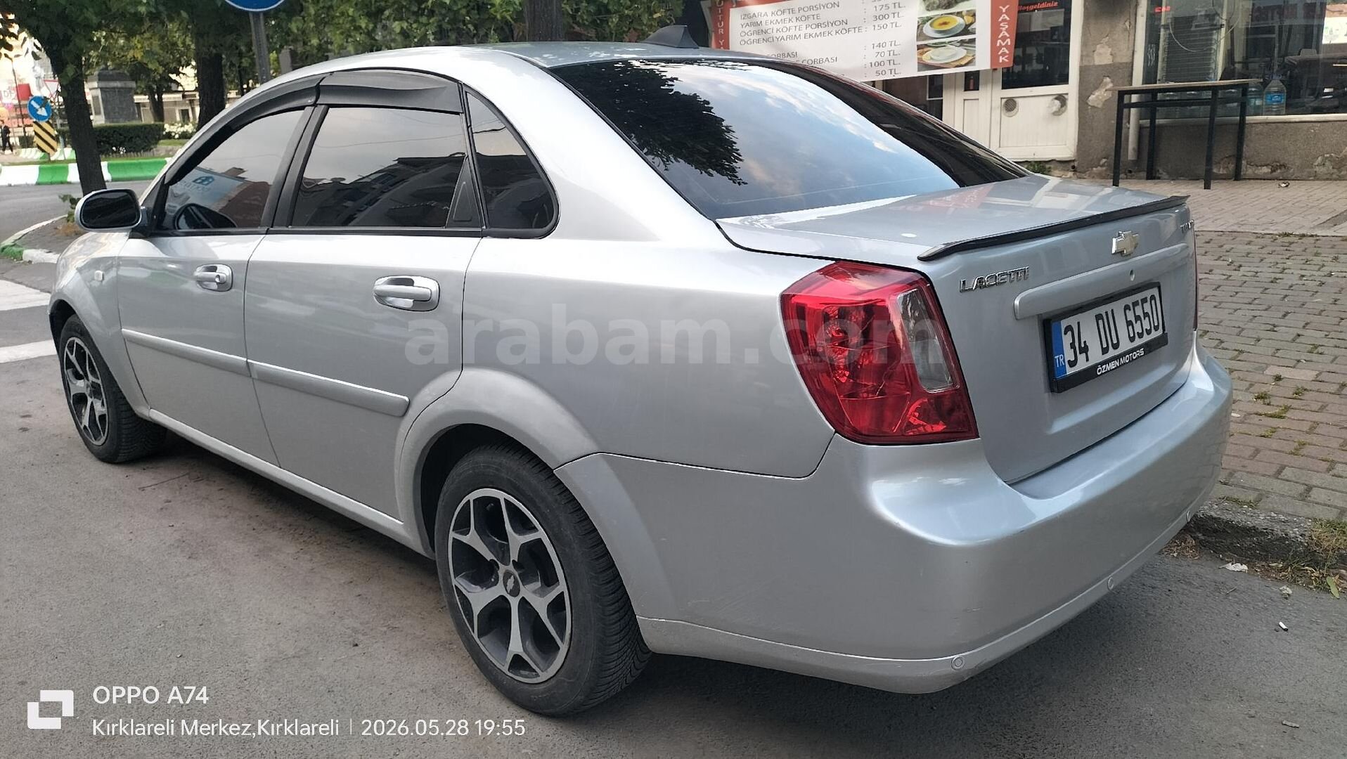 Galeriden Chevrolet Lacetti 1.6 SE 2006 Model Kırklareli 4