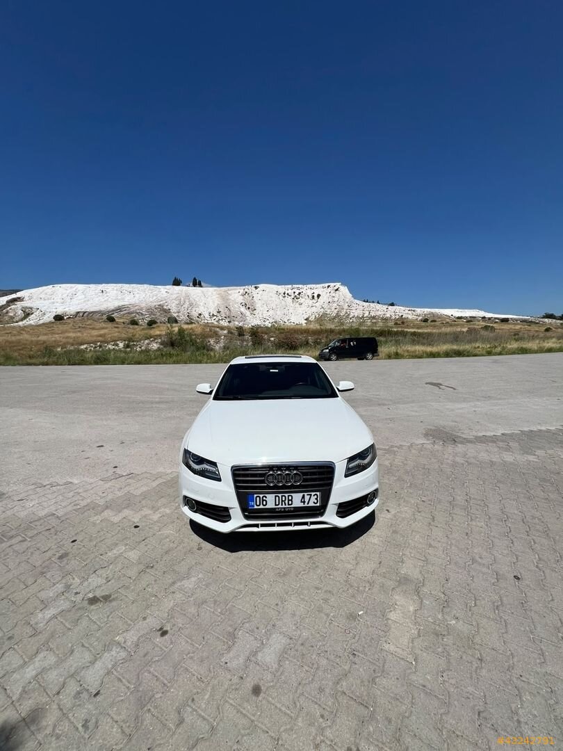 Galeriden Audi A4 Sedan 2.0 TFSI Quattro 2010 Model Denizli 238.000 km Beyaz 4