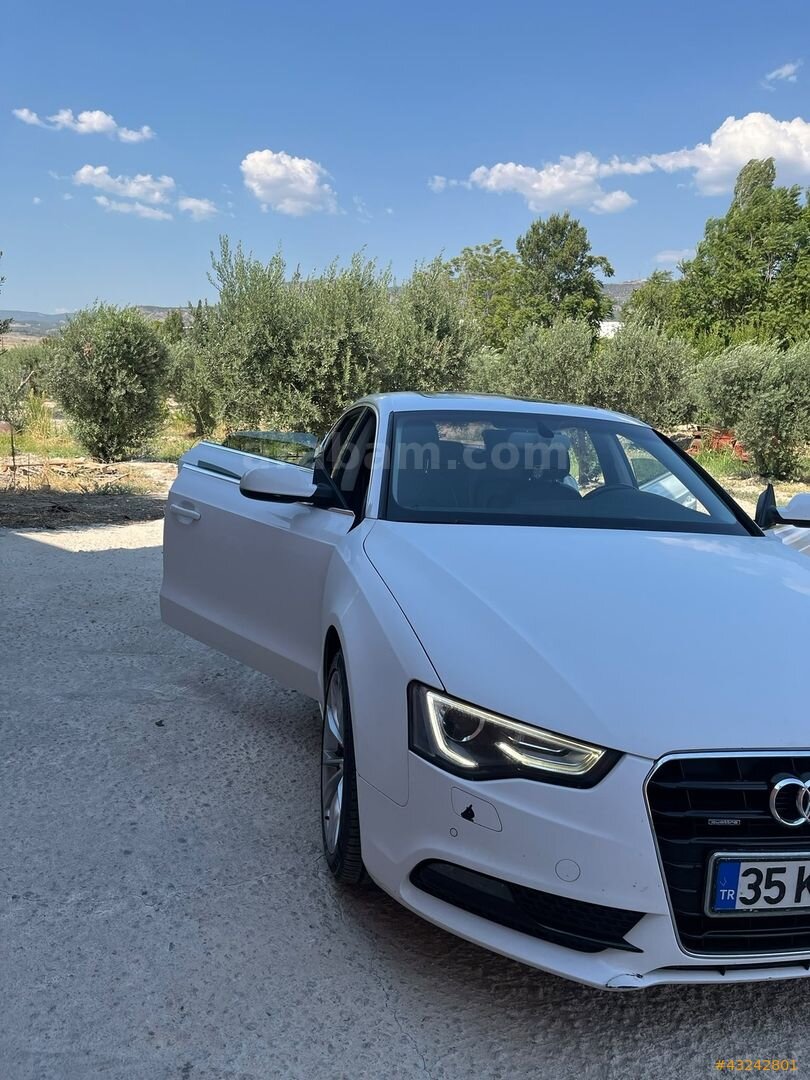 Galeriden Audi A5 Sportback 2.0 TDI Quattro 2016 Model Denizli 220.000 km Beyaz 2