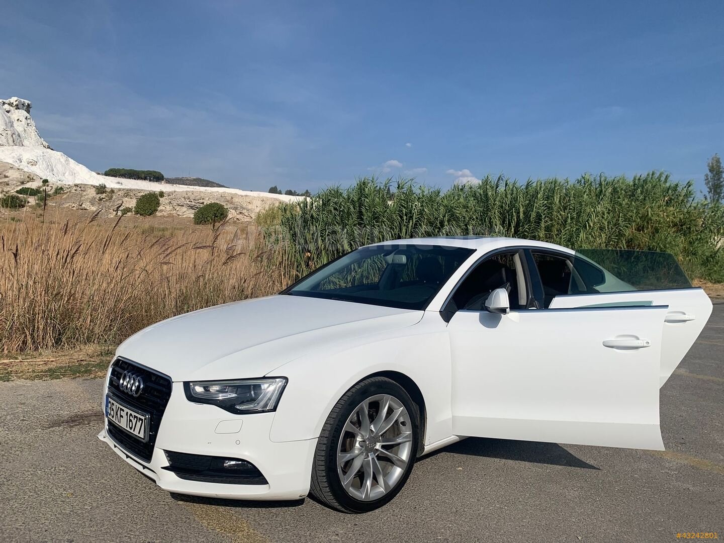 Galeriden Audi A5 Sportback 2.0 TDI Quattro 2016 Model Denizli 220.000 km Beyaz 6