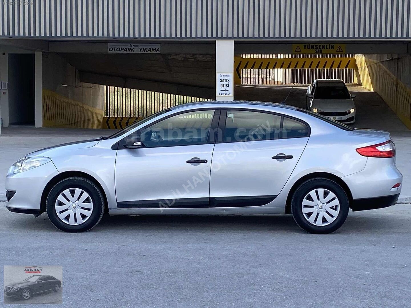 Galeriden Renault Fluence 1.5 dCi Business 2010 Model Ankara 350.000 km Gri 6