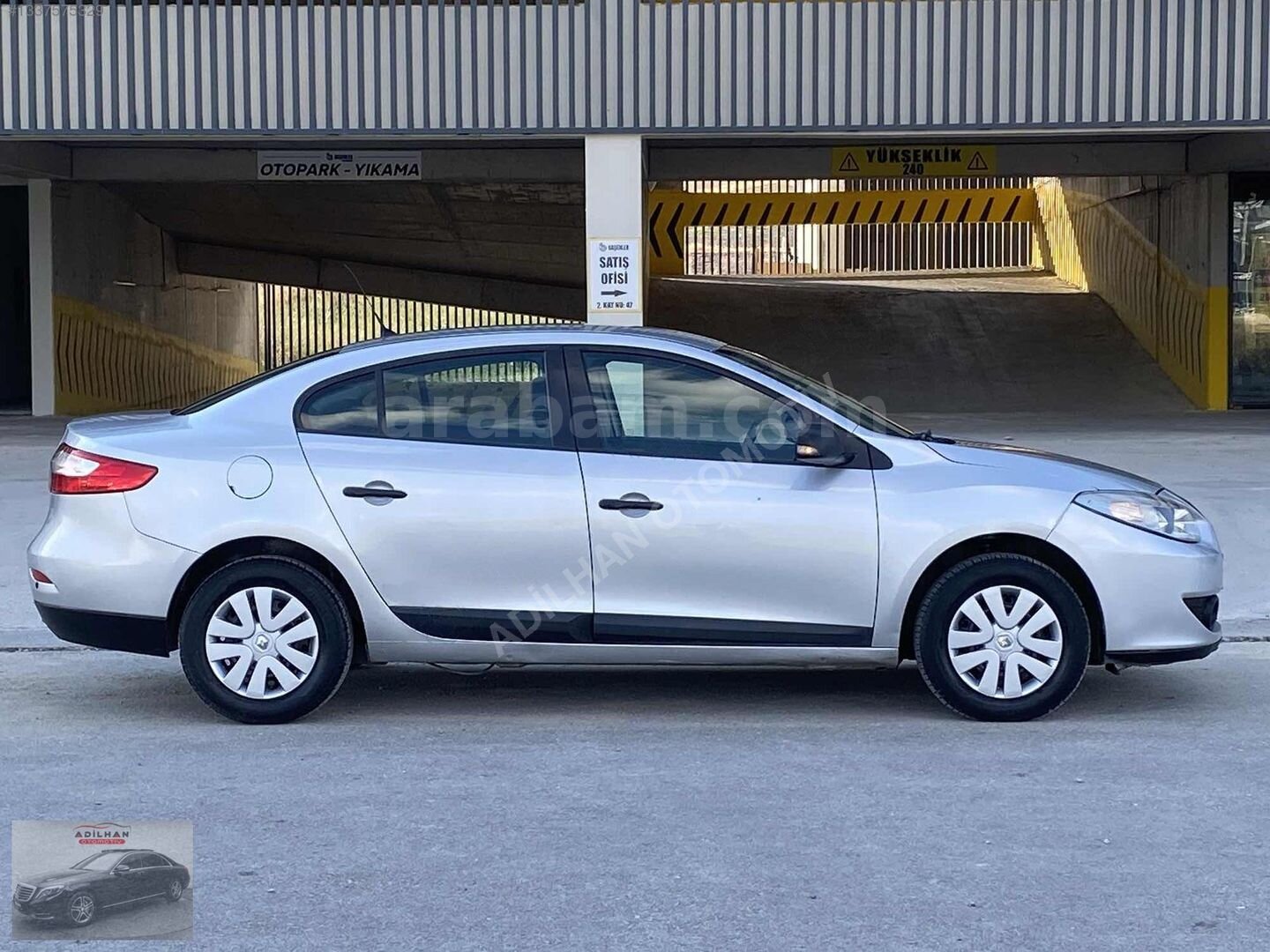 Galeriden Renault Fluence 1.5 dCi Business 2010 Model Ankara 350.000 km Gri 5