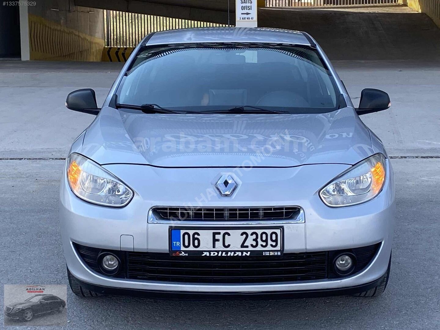 Galeriden Renault Fluence 1.5 dCi Business 2010 Model Ankara 350.000 km Gri 3