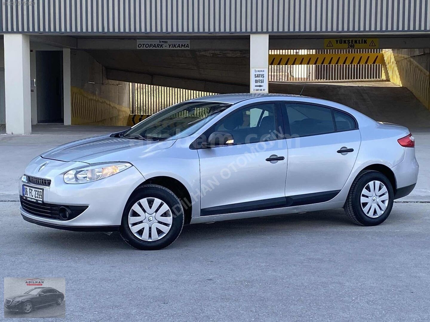 Galeriden Renault Fluence 1.5 dCi Business 2010 Model Ankara 350.000 km Gri 1