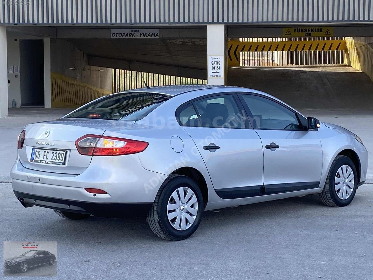 Galeriden Renault Fluence 1.5 dCi Business 2010 Model Ankara 350.000 km Gri 7