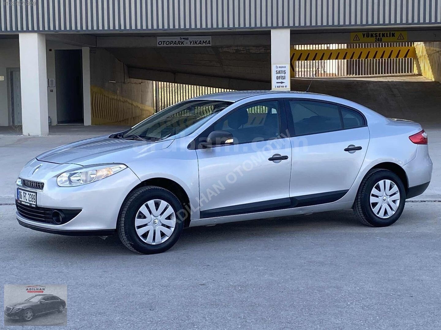 Galeriden Renault Fluence 1.5 dCi Business 2010 Model Ankara 350.000 km Gri 2