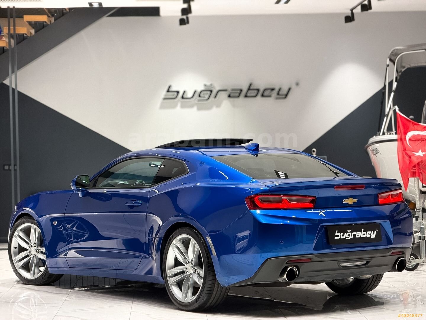 Galeriden Chevrolet Camaro 2.0 2017 Model Ankara 99.000 km Mavi 6
