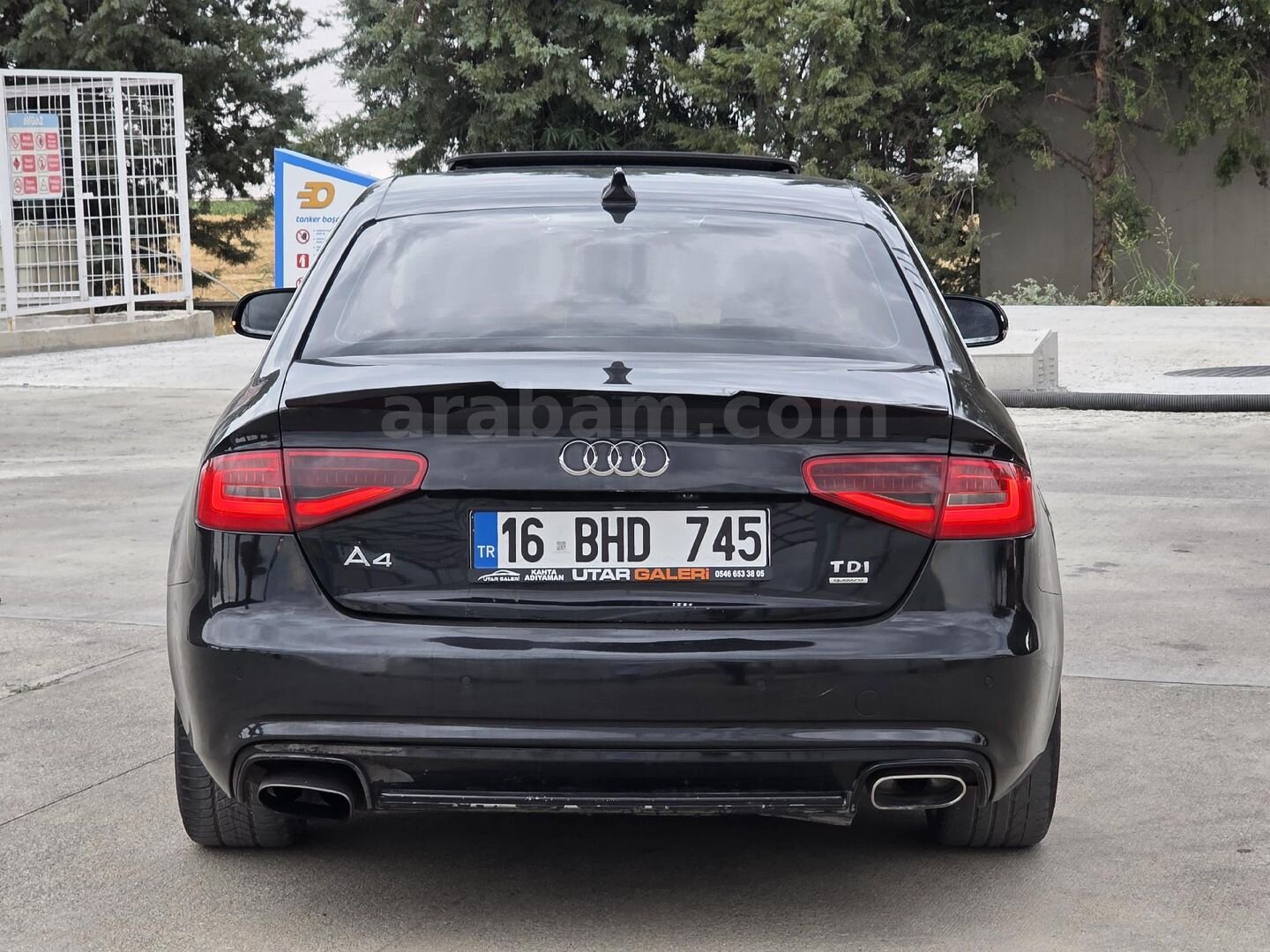 Galeriden Audi A4 Sedan 2.0 TDI Quattro 2014 Model Adıyaman 299.000 km Siyah 6