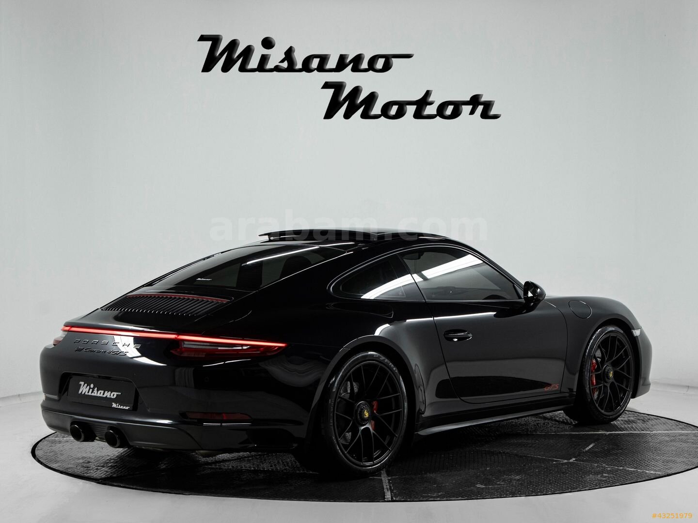 -MİSANO- 2017 BAYİ ÇIKIŞLI 911 CARRERA 4 GTS BOYASIZ GARANTİLİ 4