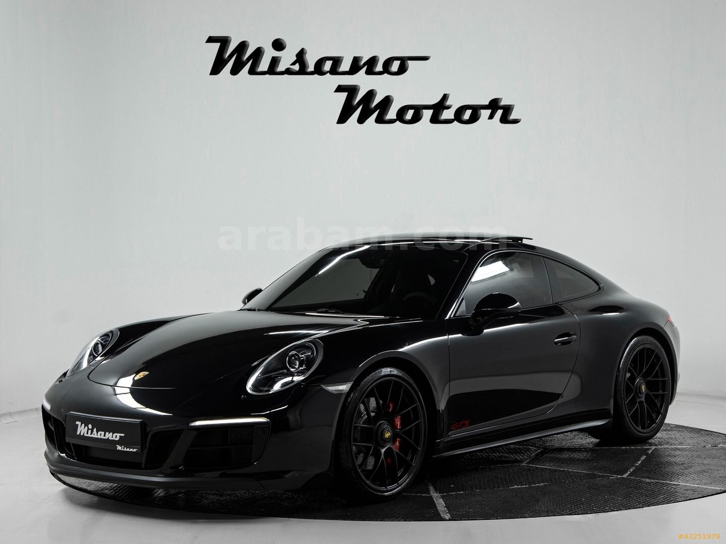 -MİSANO- 2017 BAYİ ÇIKIŞLI 911 CARRERA 4 GTS BOYASIZ GARANTİLİ 3