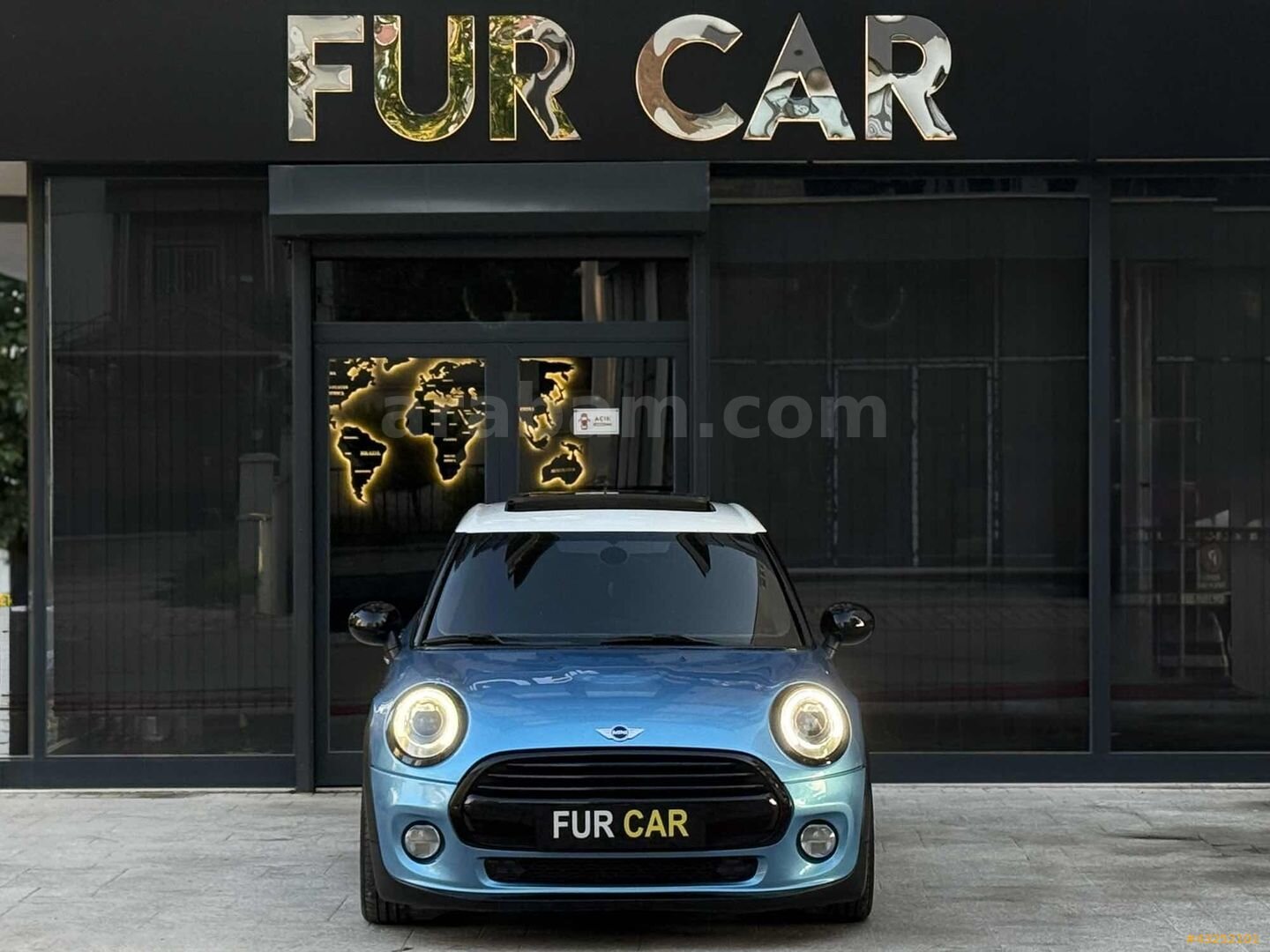 FURCAR MİNİ COOPER 1.5 DİZEL 2015 CAM TAVANLI %20 PEŞİNAT İLE 2