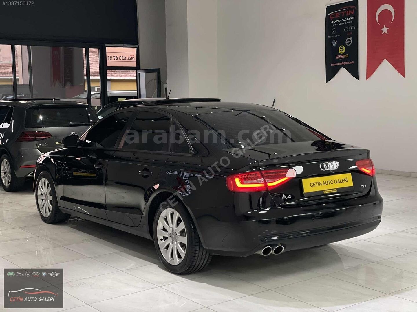 Galeriden Audi A4 Sedan 2.0 TDI 2014 Model İstanbul 225.000 km Siyah 7