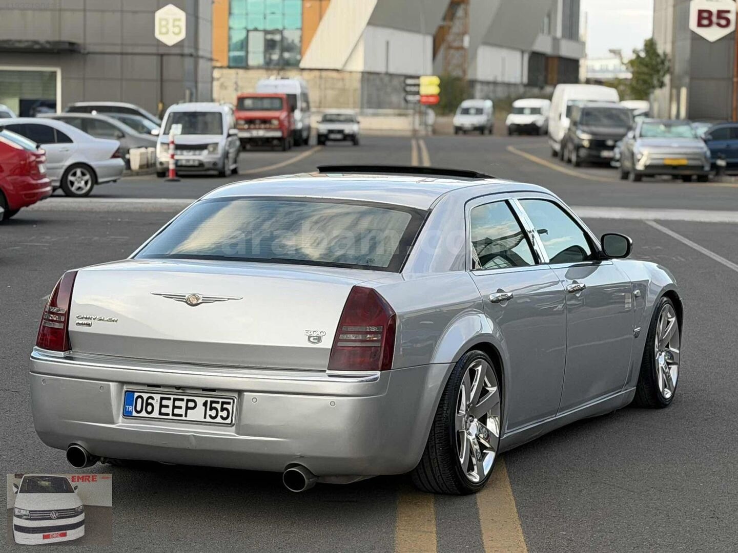 Galeriden Chrysler 300 C 3.0 CRD 2007 Model Ankara 295.000 km Gri 4