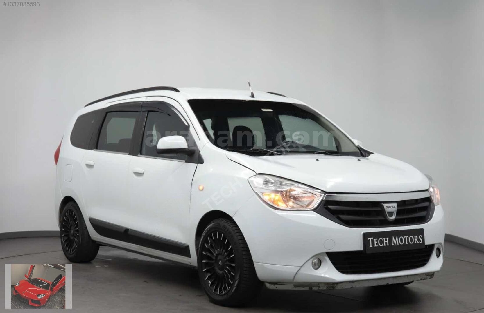 TECH MOTORS 2014 DACİA LODGY 1.5 DCİ LAUREATE 375.000 KM 1