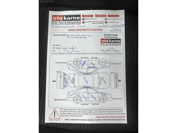Galeriden Ford Focus 1.0 EcoBoost Titanium X 2023 Model Gaziantep