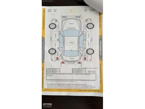 Galeriden Skoda Octavia 1.6 TDI Optimal 2018 Model Konya 190.000