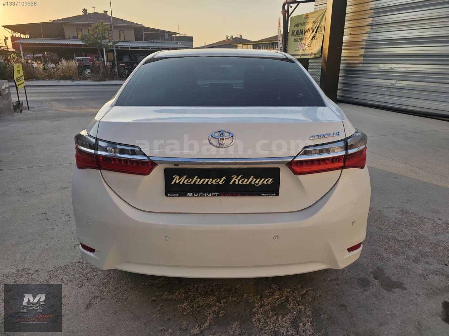 Galeriden Toyota Corolla 1.4 D-4D Touch 2016 Model Eskişehir 187.000 km Beyaz 6
