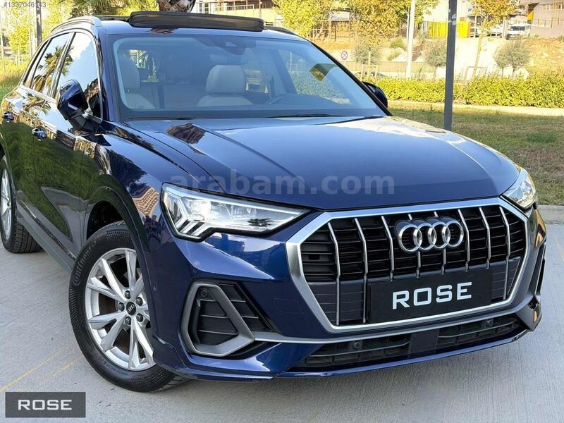 BOYASIZ 2022 AUDI Q3 35 TFSI S LINE S-TRONIC CAM TAVAN E.BGJ 2