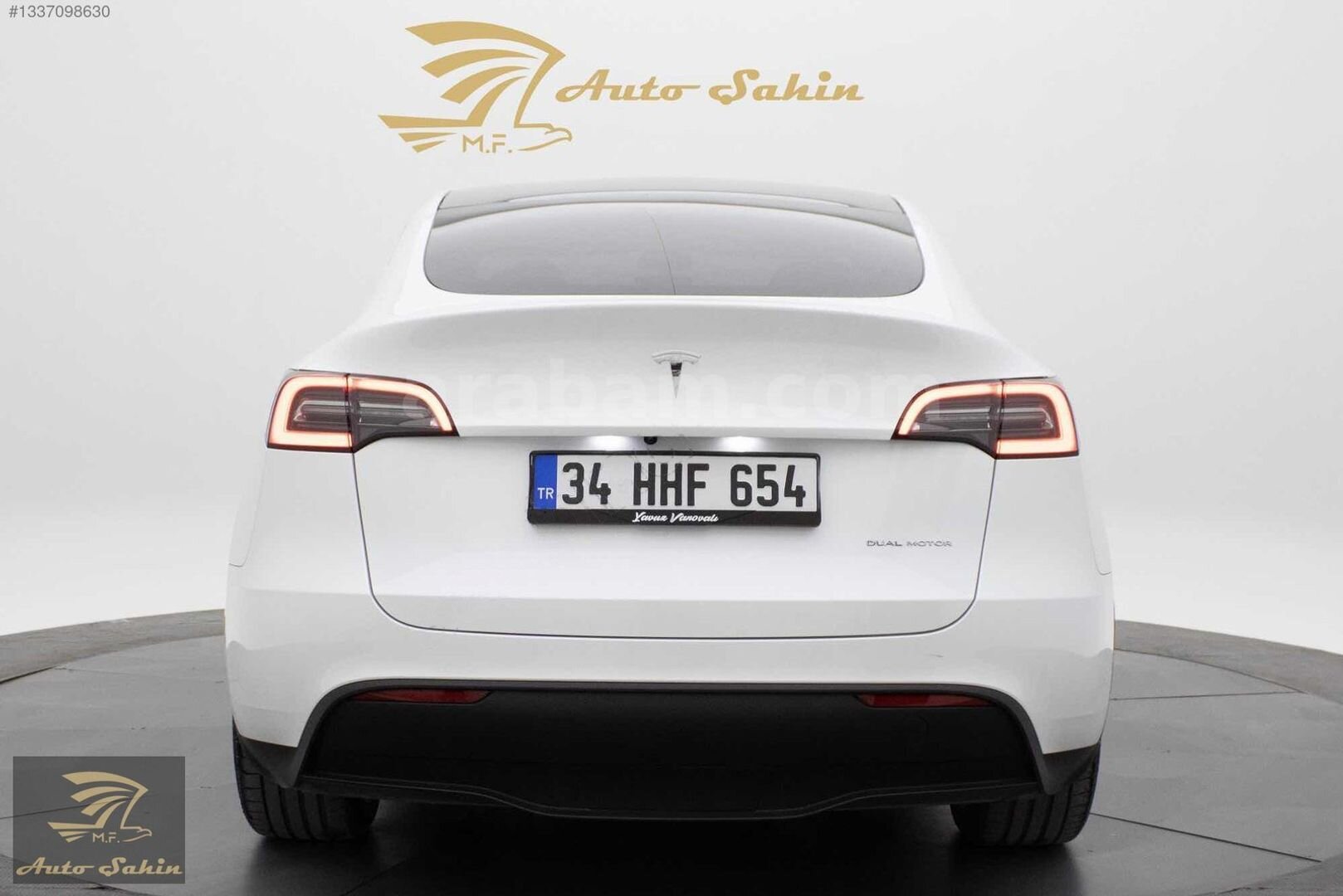 Galeriden Tesla Model Y Long Range AWD 2023 Model Konya 70.000 km Beyaz 4