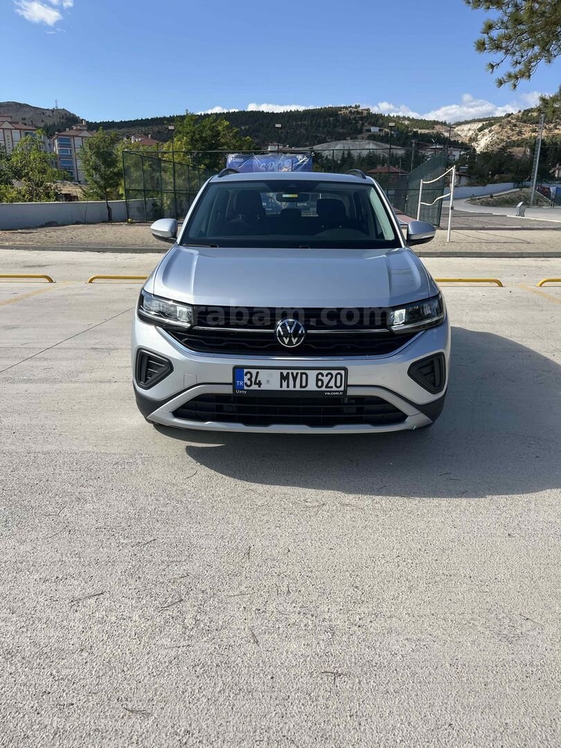 Galeriden Volkswagen T-Cross 1.0 TSI Life 2025 Model Ankara 18.998 km Gri (metalik) 2