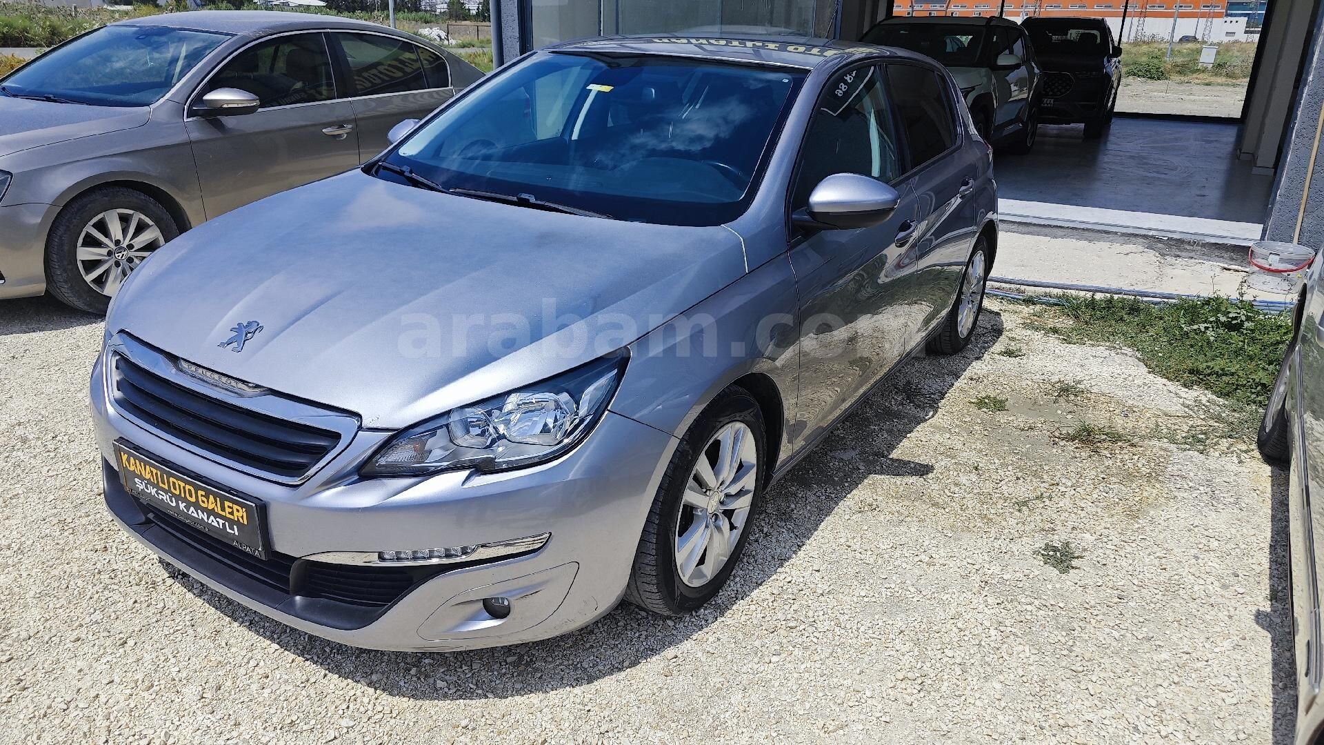 Galeriden Peugeot 308 1.6 HDi Active 2016 Model Hatay 219.000 km Gri 3