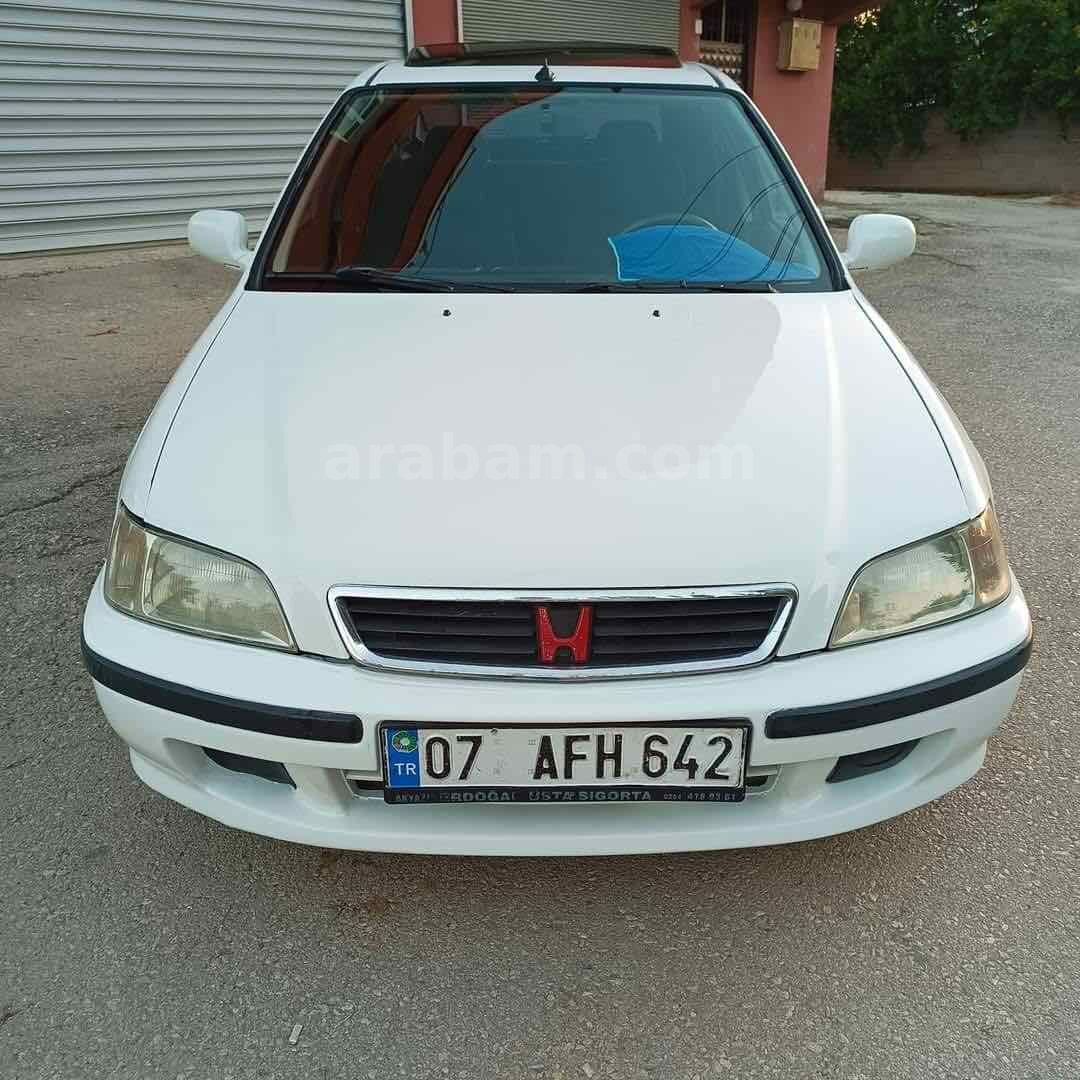 Galeriden Honda Civic 1.6 LS 1998 Model Adana 417.500 km Beyaz 1