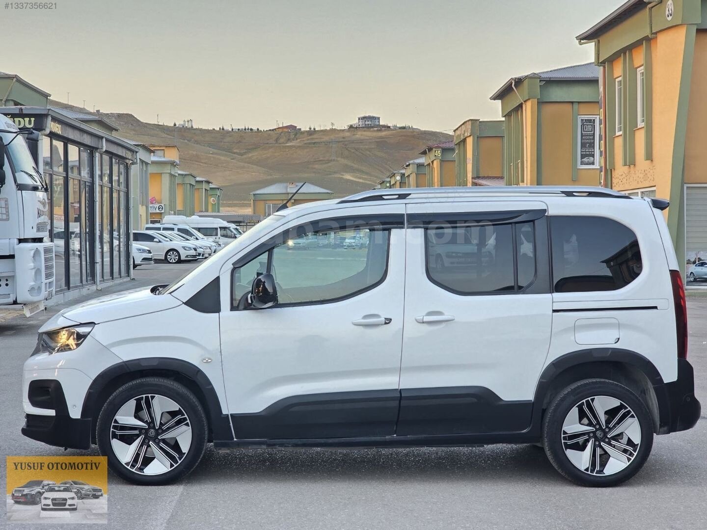 Galeriden Peugeot Rifter 1.5 BlueHDI Allure 2020 Model Van 45.000 km Beyaz 7