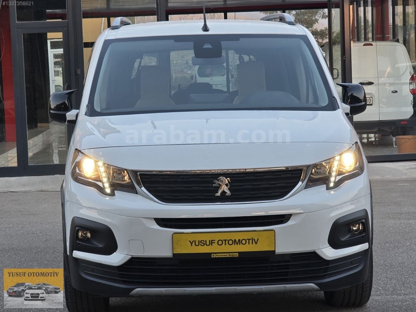 Galeriden Peugeot Rifter 1.5 BlueHDI Allure 2020 Model Van 45.000 km Beyaz 1